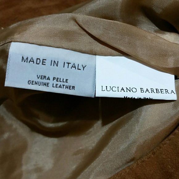 Luciano Barbera Leather Skirt - Picture 8 of 8